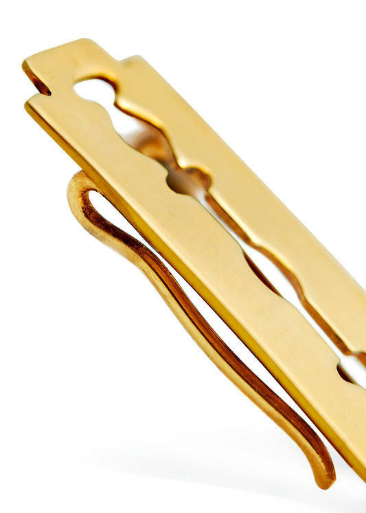 21. Razor Blade Hair Slides